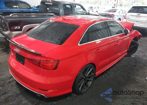 2016 Audi S3 2.0T Premium Plus from USA, damaged, VIN WAUB1GFF7G1069084
